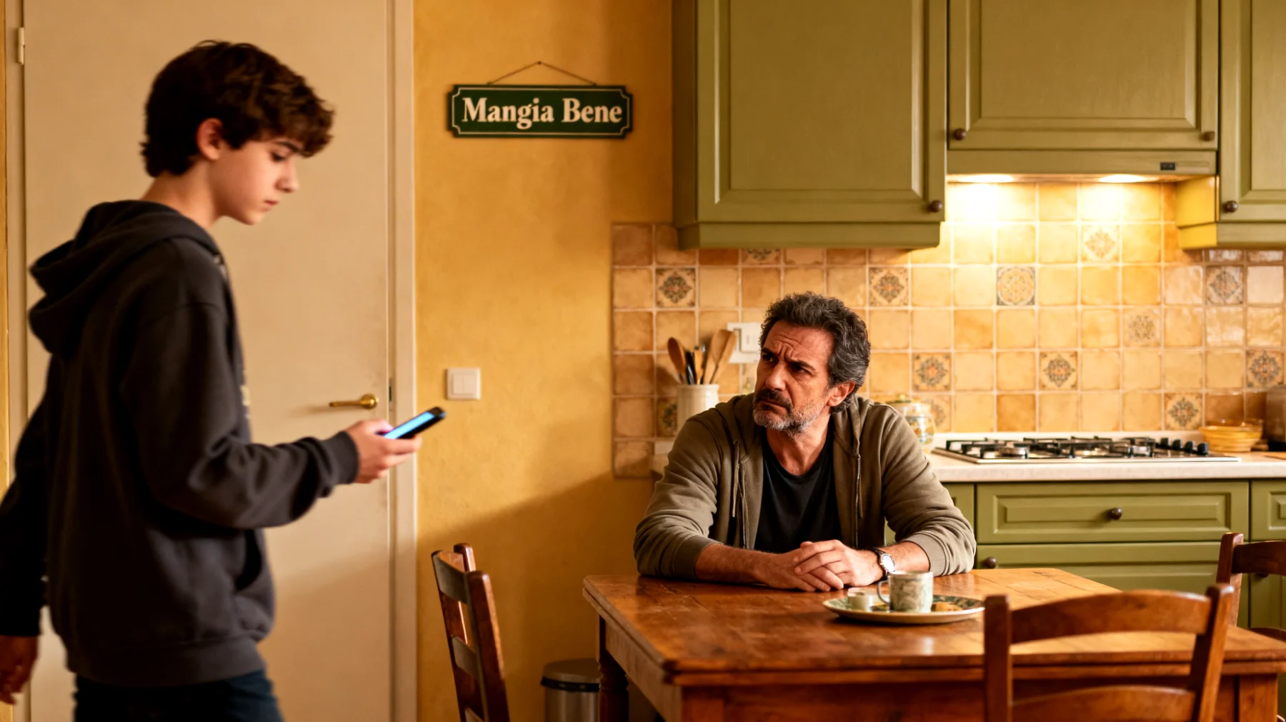 I genitori faticano a stabilire regole chiare e a mantenere la coerenza educativa con i loro figli adolescenti, cedendo frequentemente alle loro richieste per evitare conflitti, con il risultato che i ragazzi non rispettano orari, responsabilità domestiche e limiti concordati"