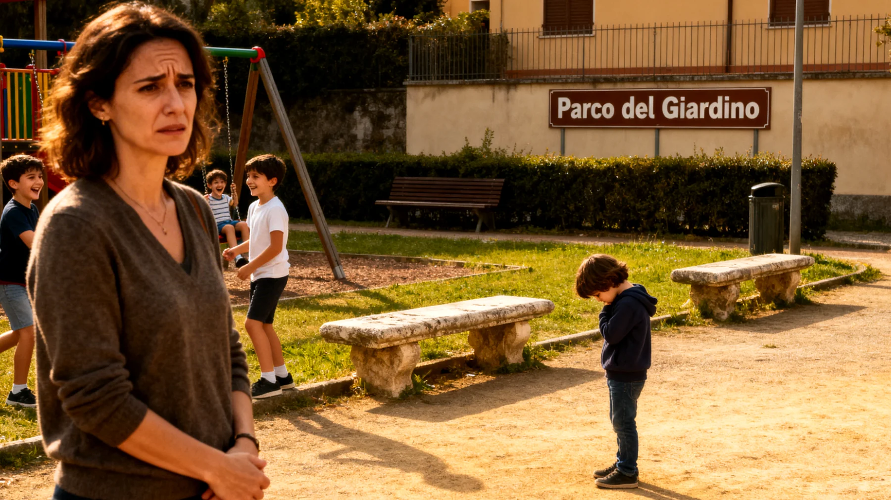 Mamma preoccupata perché il figlio piccolo fatica a socializzare con altri bambini, preferisce stare da solo e mostra grande timidezza negli ambienti sociali come scuola materna, parco giochi o feste di compleanno"