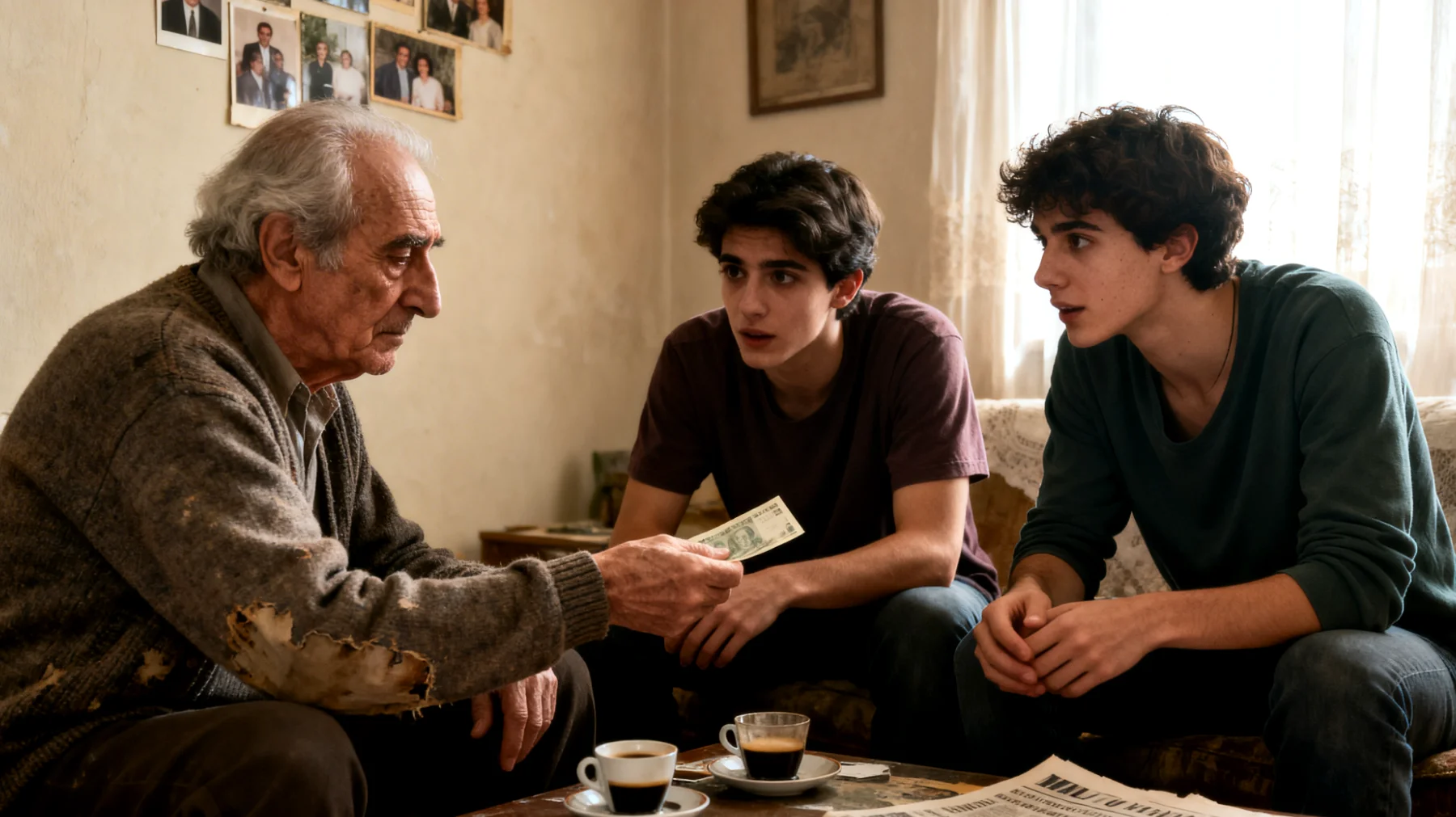 Il nonno fatica a stabilire limiti con i nipoti giovani adulti, cedendo sempre alle loro richieste di denaro, ospitalità prolungata o sostegno materiale, ostacolando così la loro autonomia e responsabilizzazione"